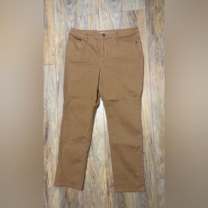 Style & Co. Women's Brown Straight Leg Pants